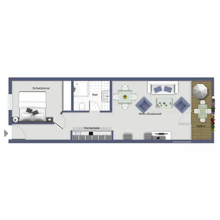 Meeresblick 121 Apartamento *